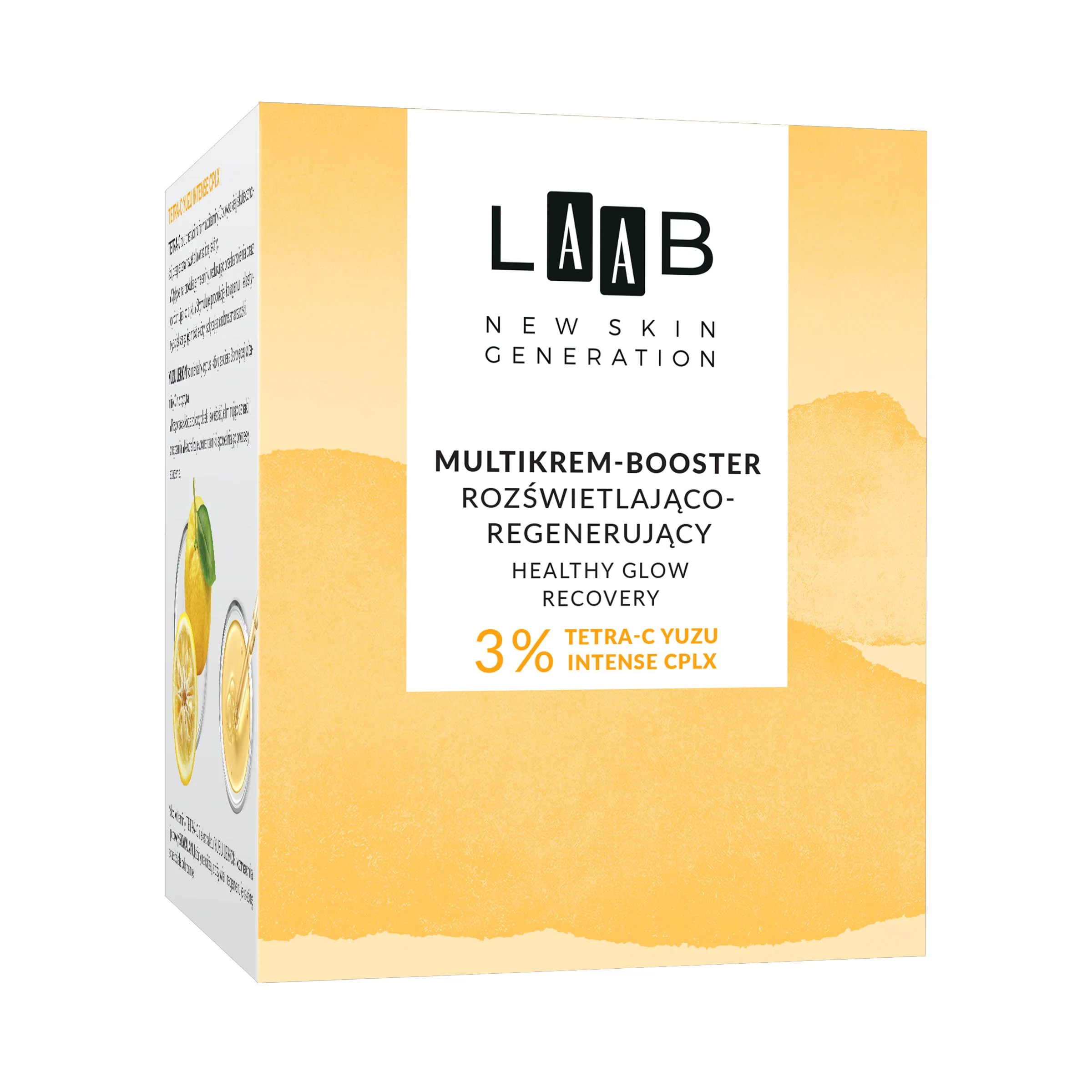 AA LAAB Tetra-C Yuzu multikrem booster rozświetlająco-regenerujący, 50 ml 