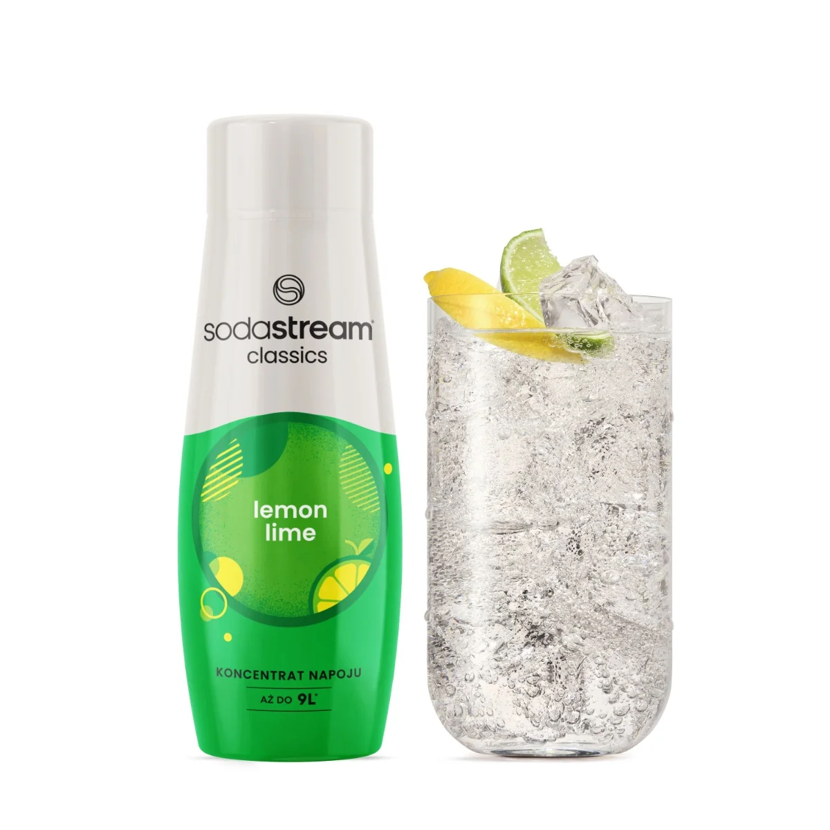 SodaStream syrop cytrynowo-limonkowy do napojów, 440 ml