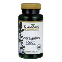 Swanson, Astragalus Root, 470 mg, suplement diety, 100 kapsułek