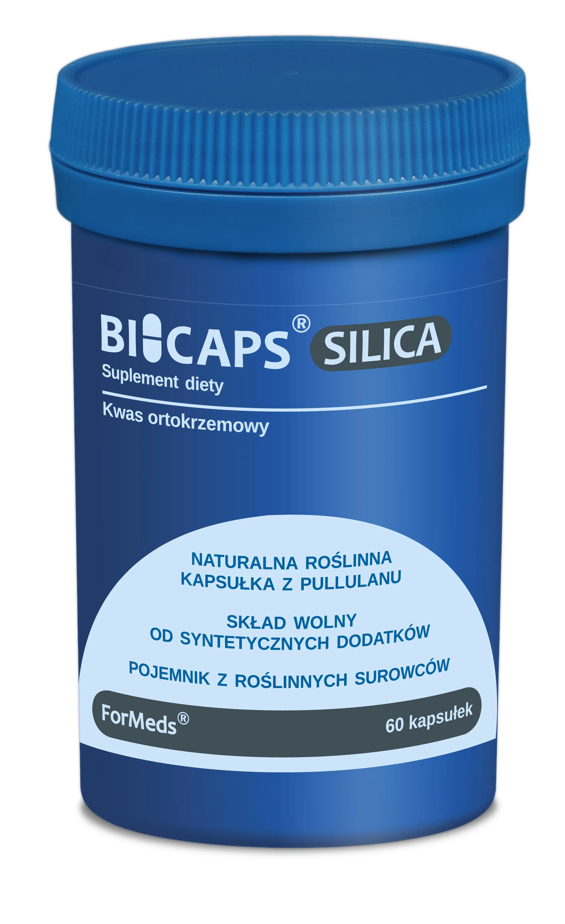 ForMeds Biscaps Silica, suplement diety, 60 kapsułek