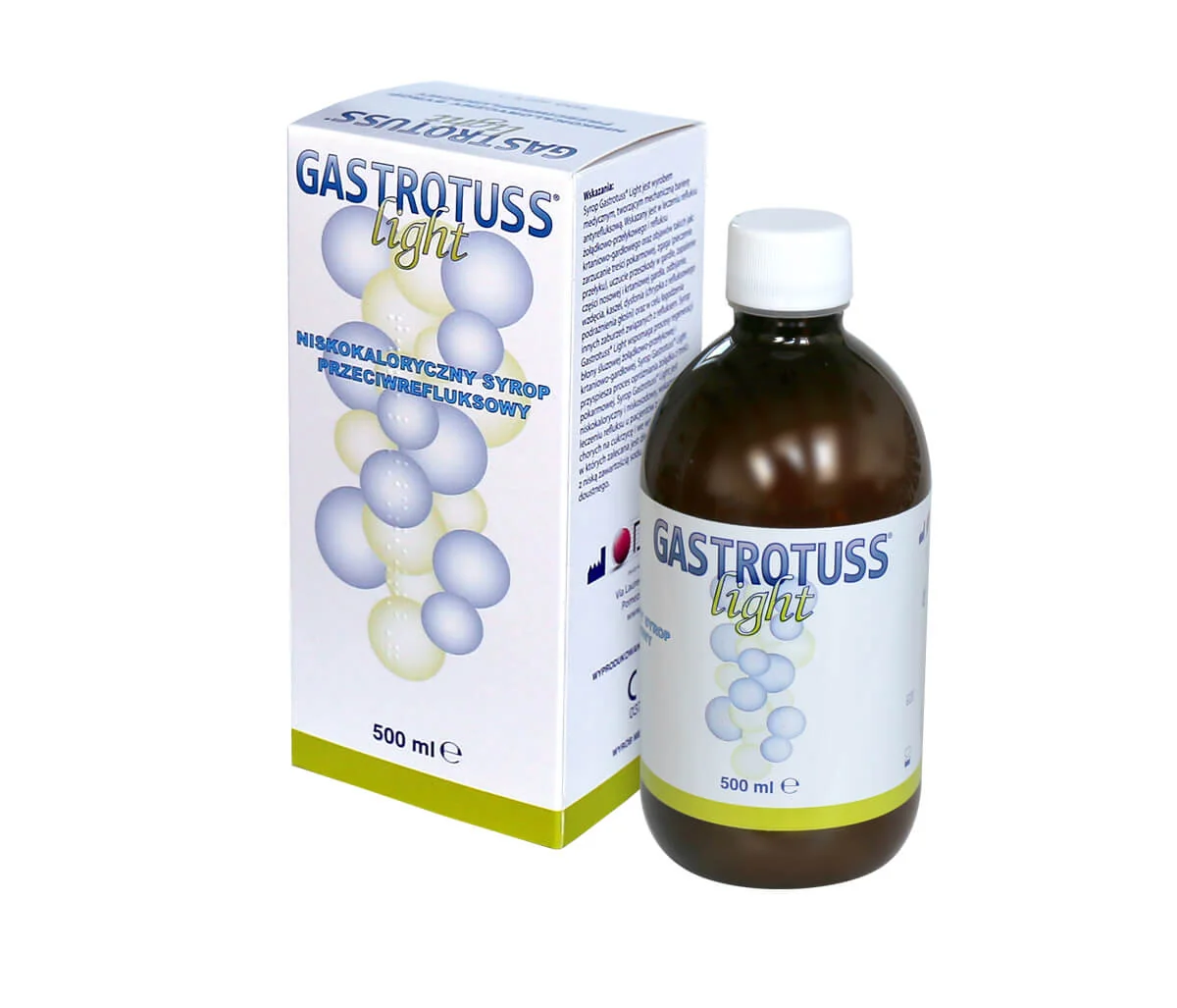 Gastrotuss light, syrop, 500ml
