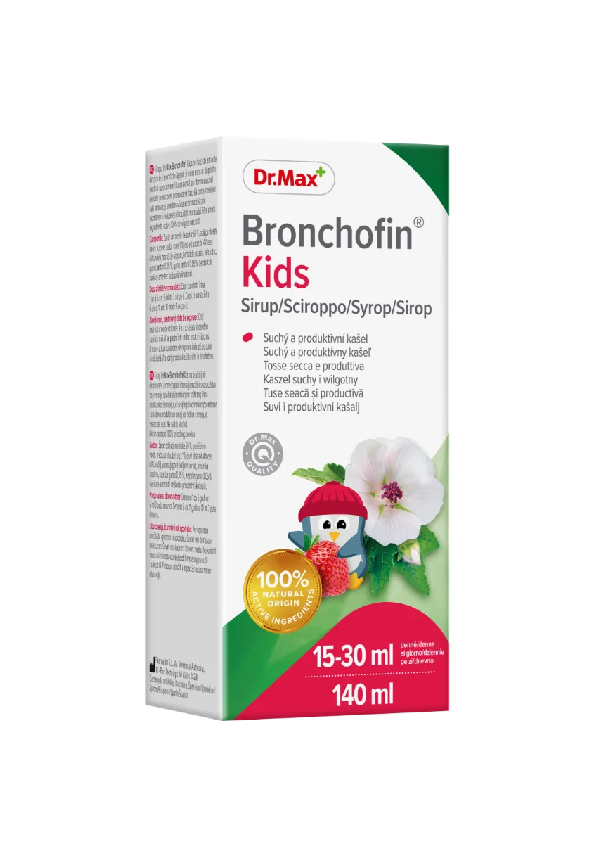 Bronchofin® KIDS Dr. Max syrop, 140 ml
