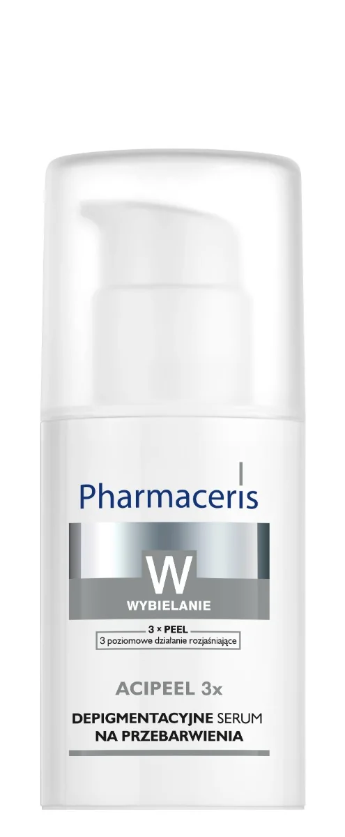Pharmaceris W, Acipeel 3x depigmentacyjne serum na przebarwienia, 30 ml