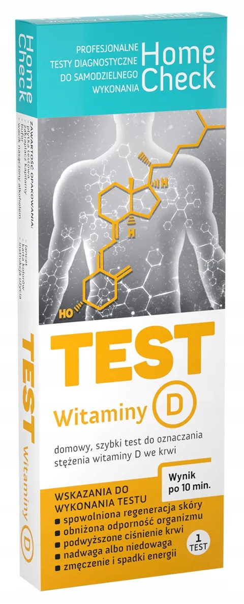 Milapharm Home Check test witaminy D, 1 szt.