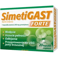 SimetiGast Forte, kapsułki, 20 sztuk