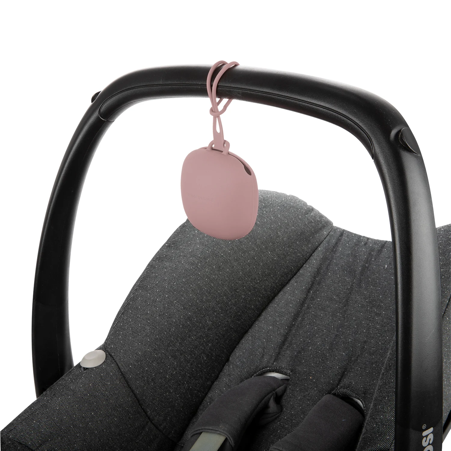 Canpol Babies silikonowe etui na smoczki pink, 1 sztuka
