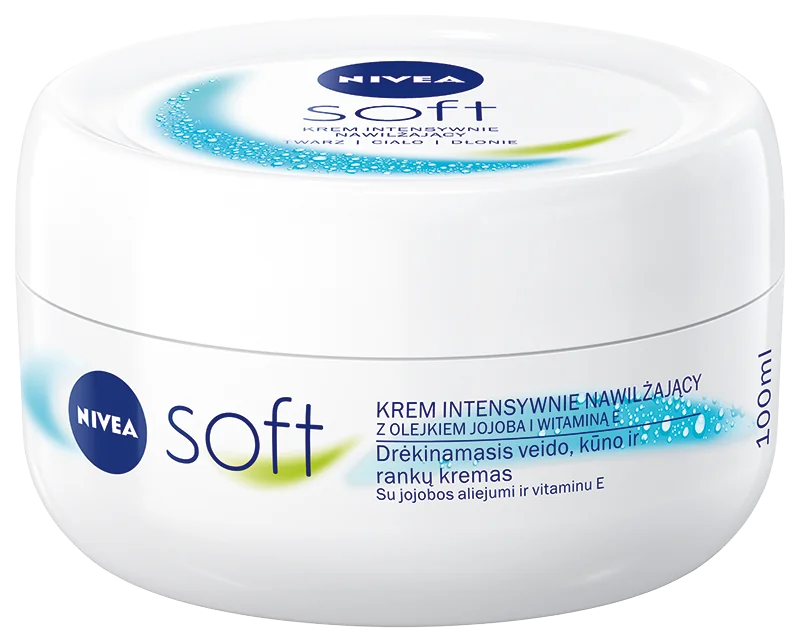 Nivea Soft intensywnie nawilżający krem uniwersalny, 100 ml