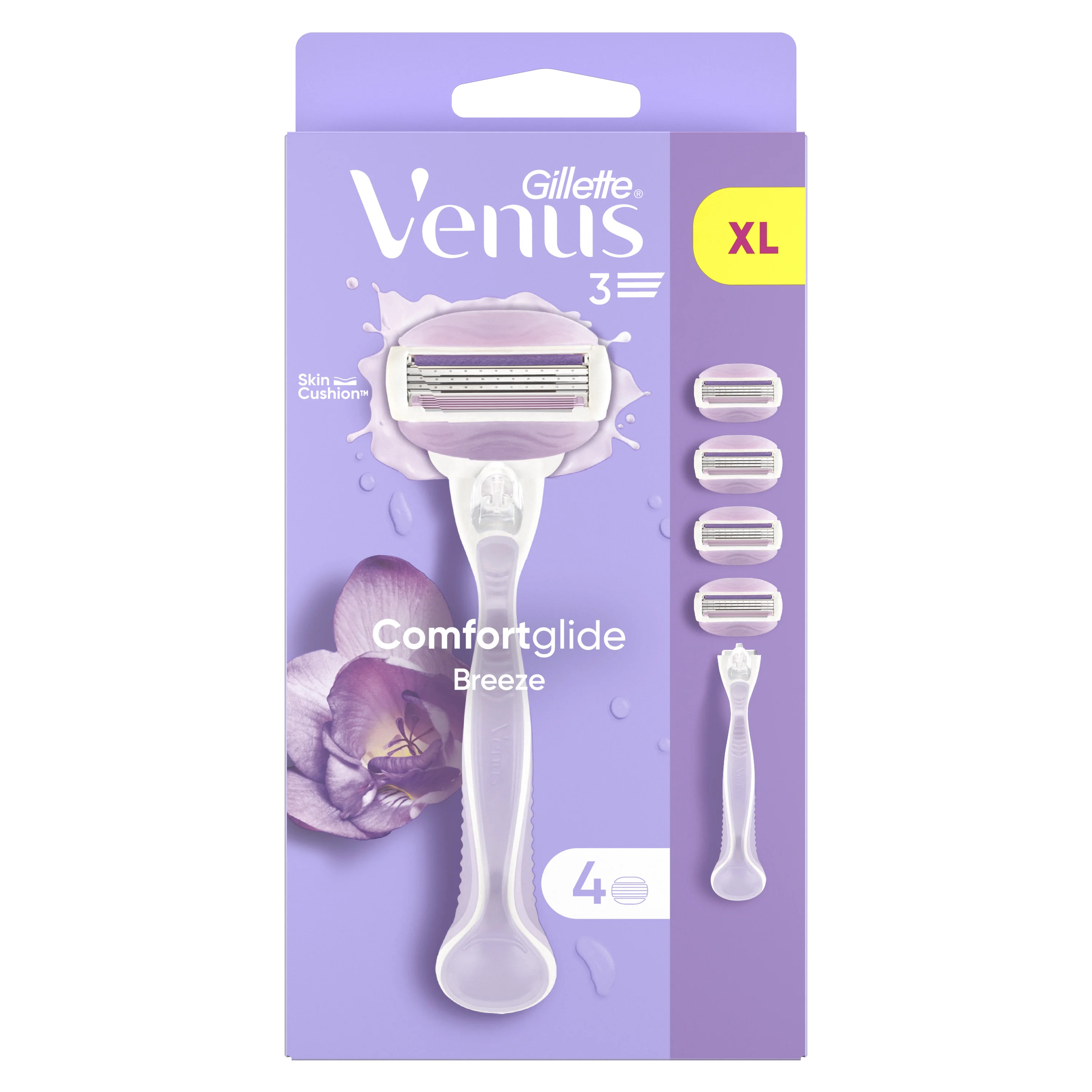 Gillette Venus Comfortglide SpaBreeze maszynka do golenia + 4 wymienne głowice