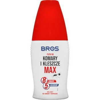 BROS Max płyn na komary i kleszcze BROS Max płyn na komary i kleszcze
