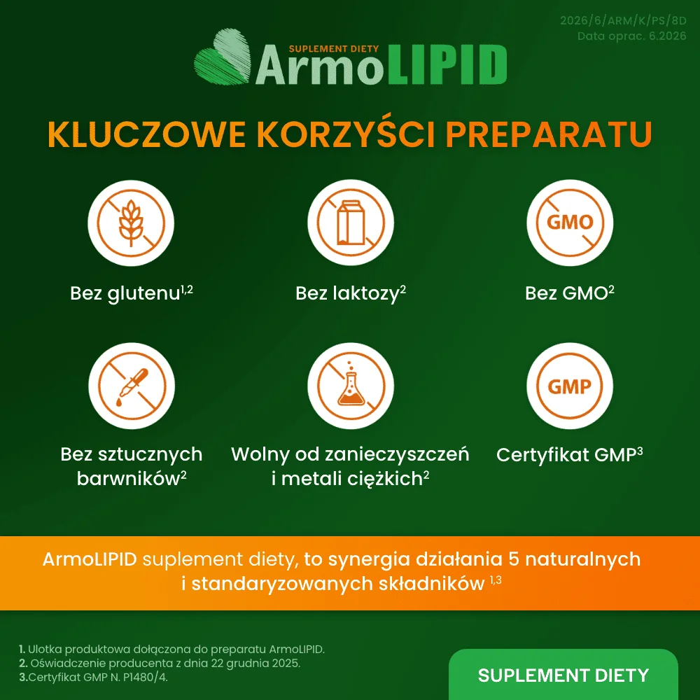 ArmoLipid 60 tabletek