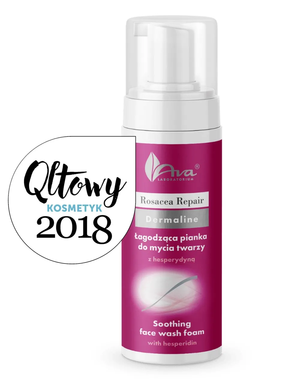 Ava Rosacea Repair, pianka łagodząca do mycia twarzy z hesperydyną, 150 ml