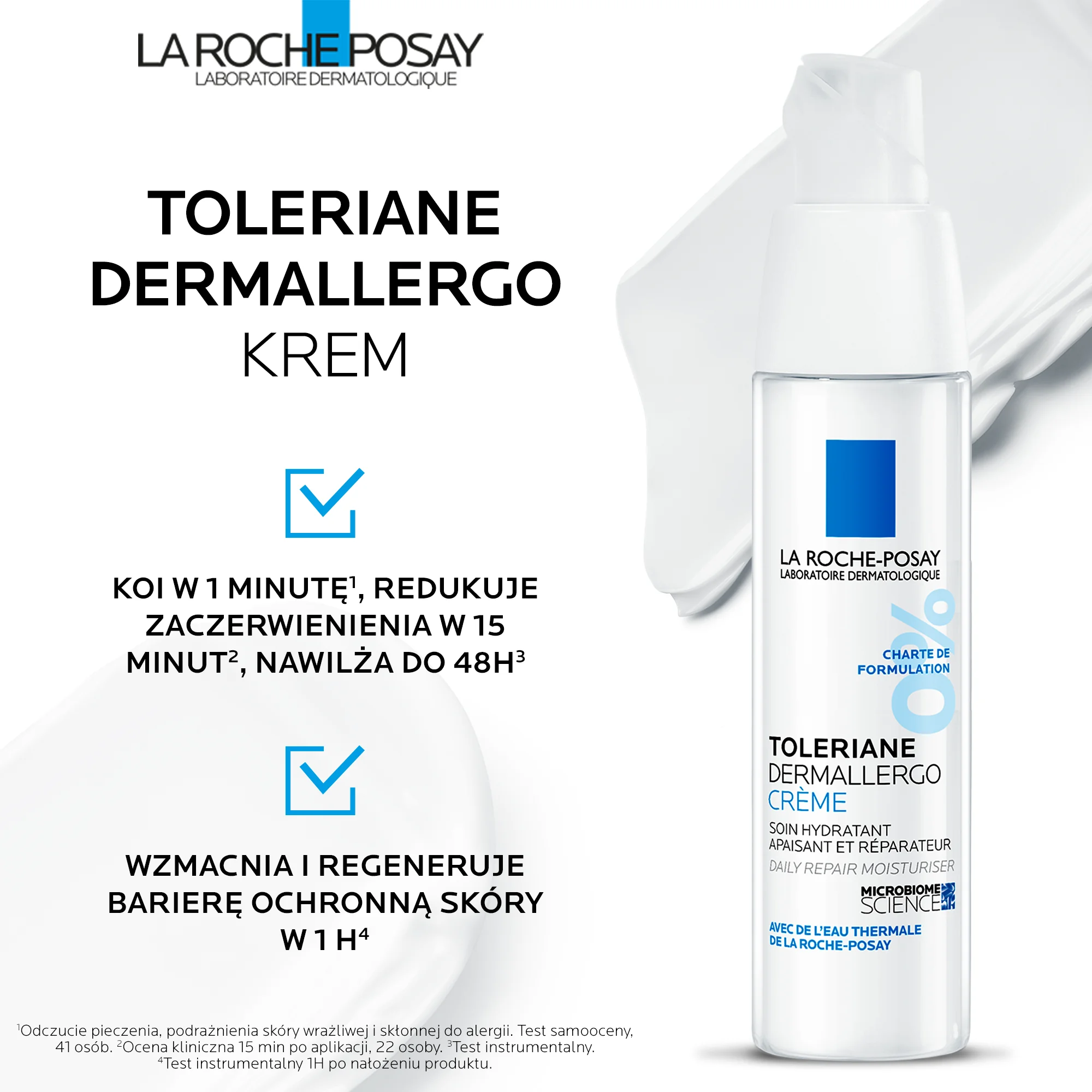 La Roche-Posay Toleriane Dermallergo, Krem o bogatej konsystencji, 40 ml