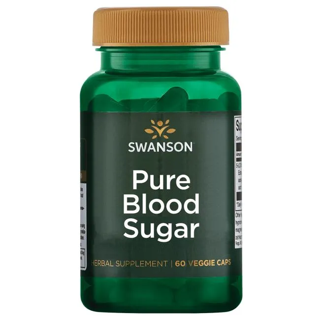 Swanson Pure Blood Sugar, suplement diety, 60 kapsułek