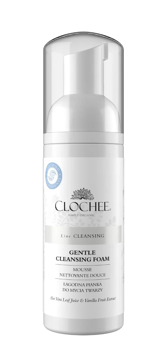 Clochee łagodna pianka do mycia twarzy, 150 ml