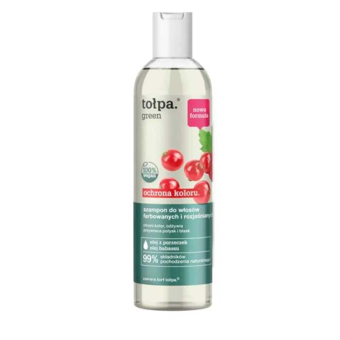 Tołpa Green Ochrona Koloru szampon do włosów farbowanych i rozjaśnianych, 300 ml