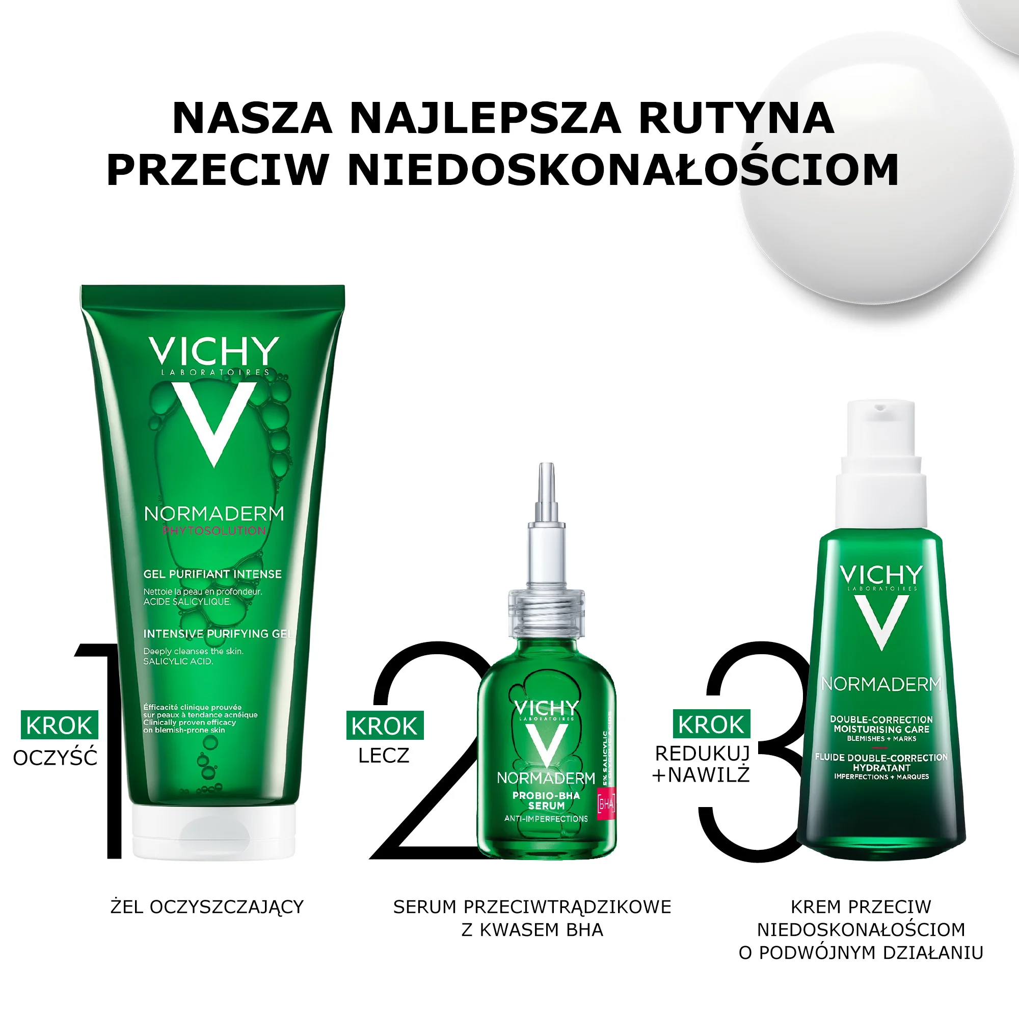 Vichy Normaderm Phytosolution Krem do twarzy, 50 ml