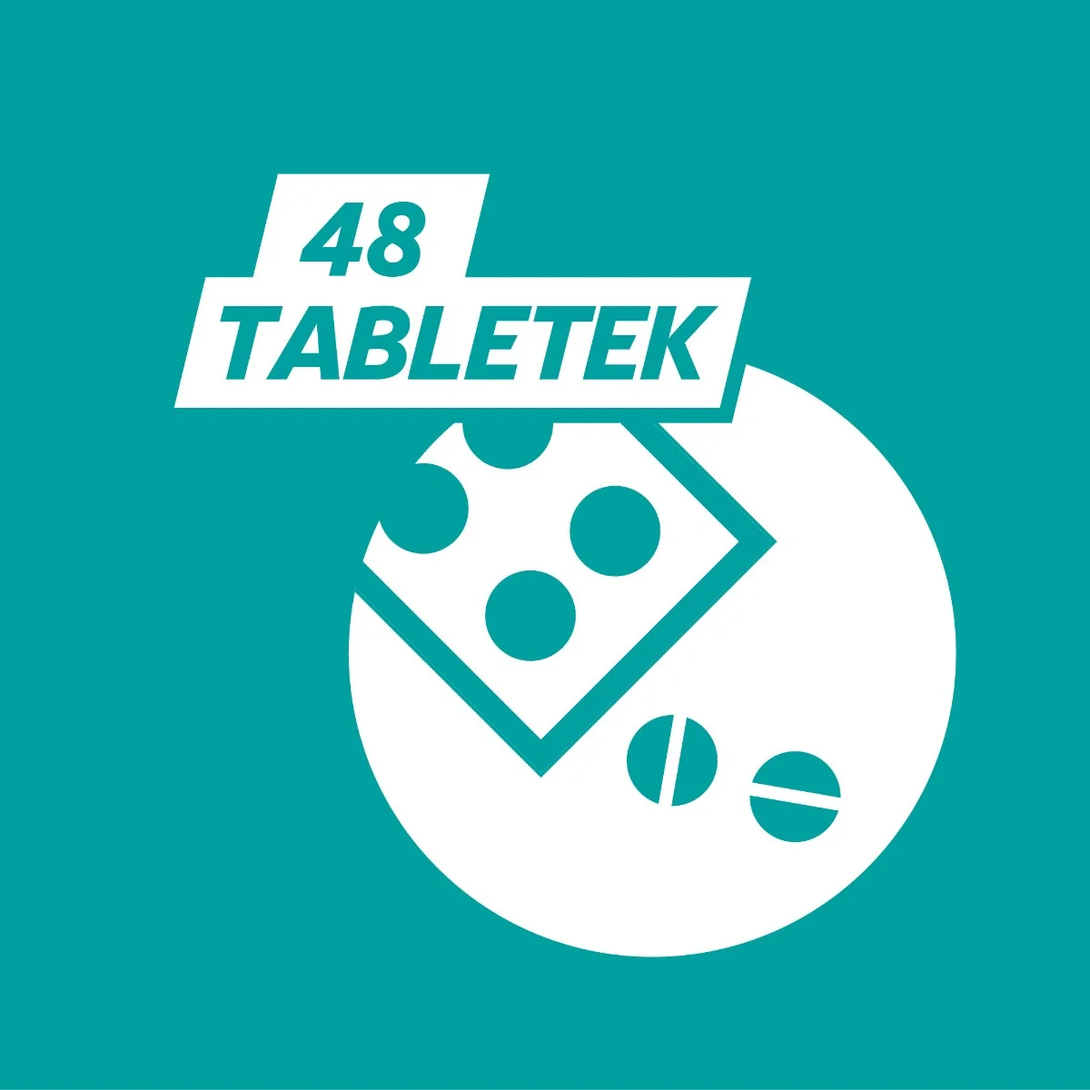 Gaviscon 48 tabletek do rozgryzania i żucia, smak miętowy