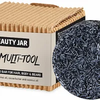 Beauty Jar Multi-Tool szampon w kostce dla mężczyzn do włosów, ciała i brody, 60 ml