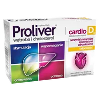 Proliver Cardio D3, suplement diety, 30 tabletek