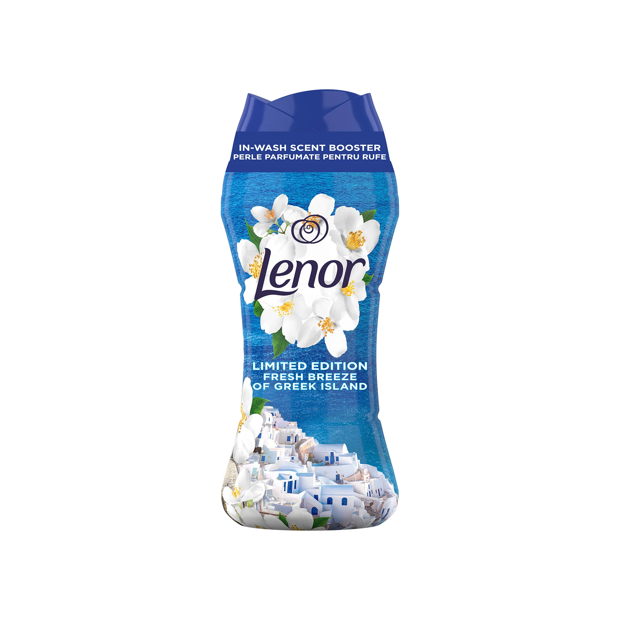 Lenor Fresh Breeze Of Greek Island perełki zapachowe do prania, 195 g