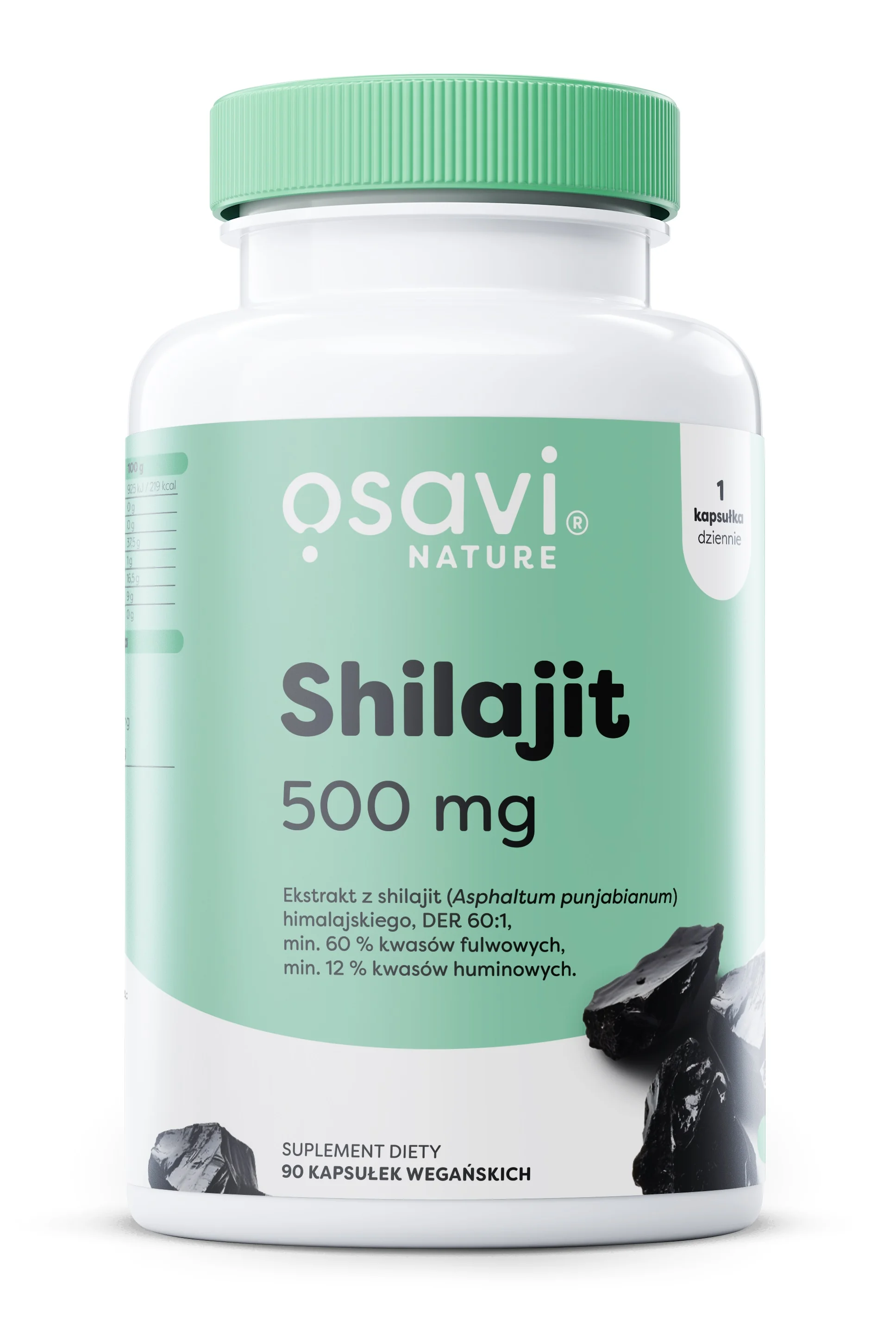 Osavi Shilajit 500 mg 90 kapsułek wegańskich
