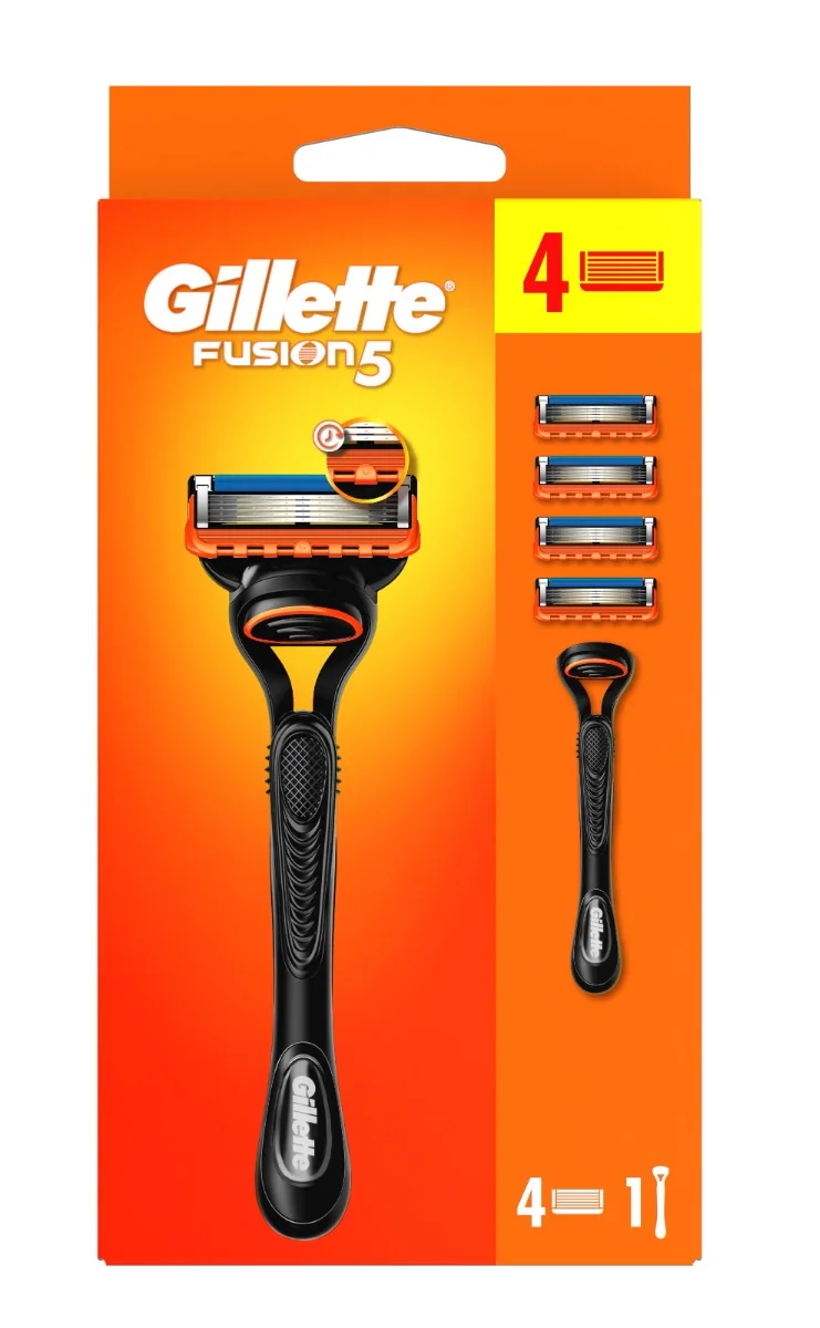 Gillette Fusion5 maszynka do golenia dla mężczyzn + 5 ostrzy wymiennych