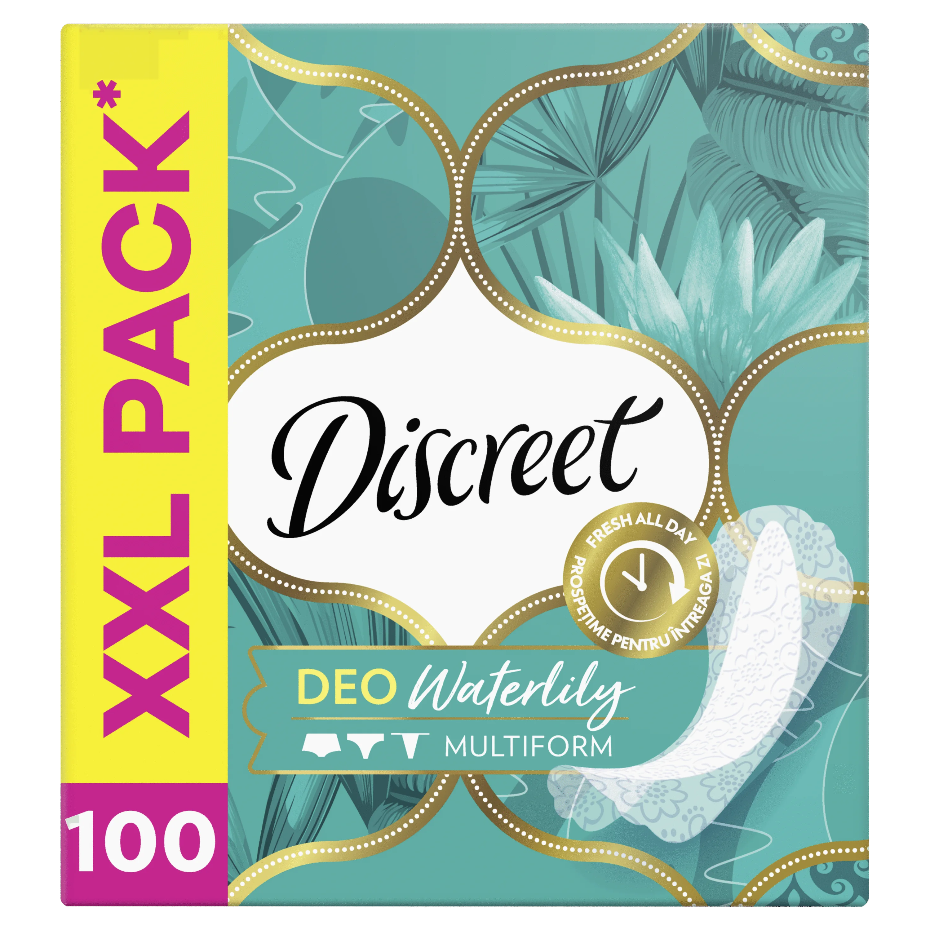Discreet Deo Waterlily wkładki higieniczne, 100 szt.