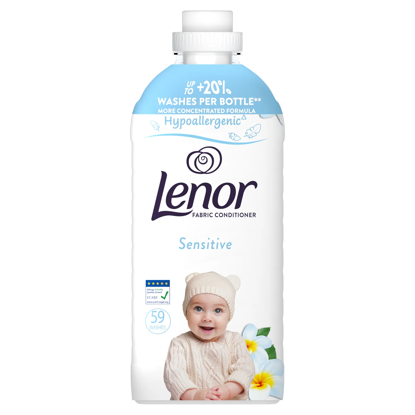 Lenor Sensitive płyn do płukania tkanin, 59 prań