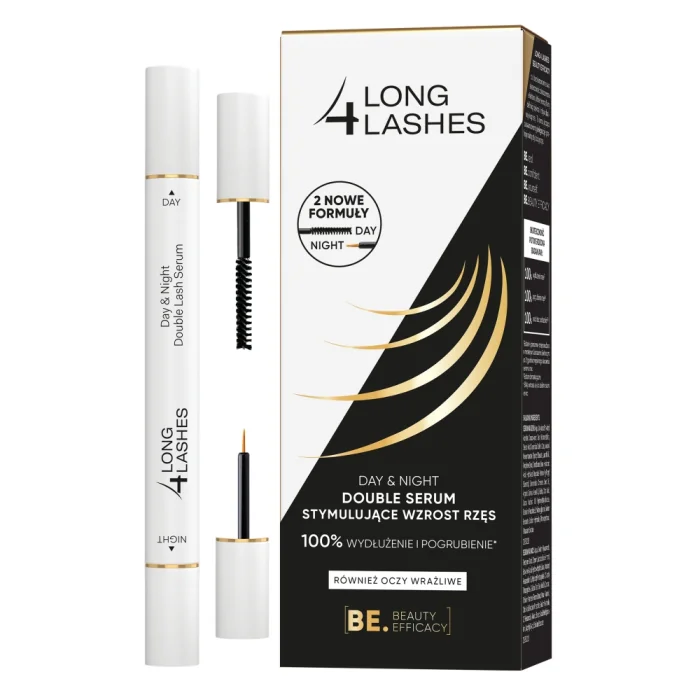 Long4Lashes Day & Night Double serum stymulujące wzrost rzęs 2w1, 2 x 3 ml