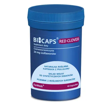 Bicaps Red Clover, suplement diety, 60 kapsułek 