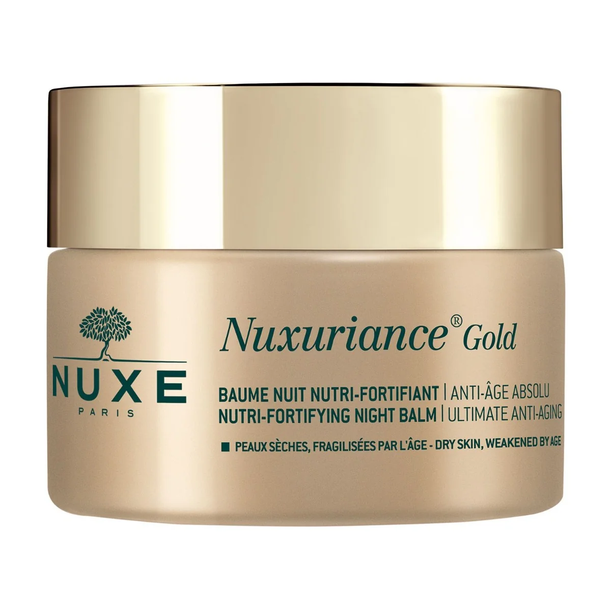 Nuxe Nuxuriance Gold odżywczy balsam wzmacniający na noc, 50 ml