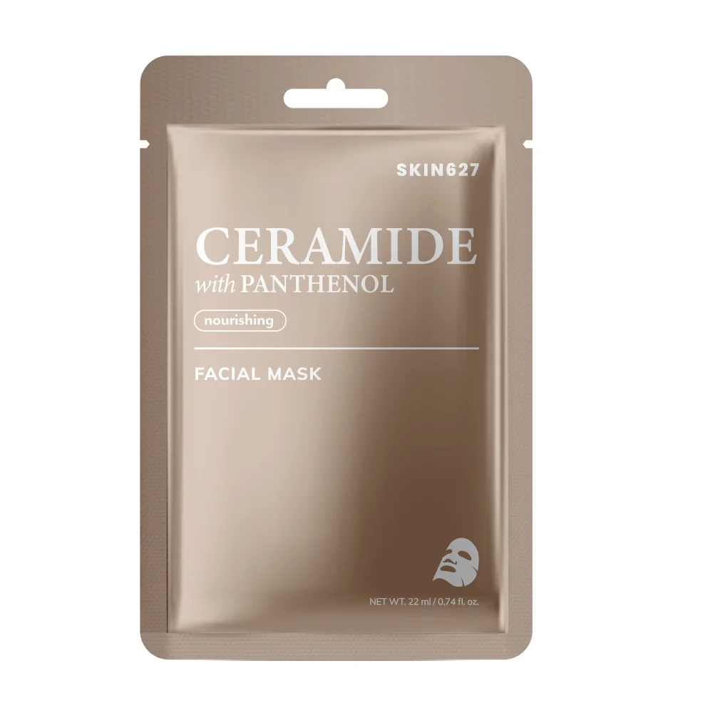 SKIN627 Ceramide with Panthenol odżywcza maska w płachcie, 22 ml