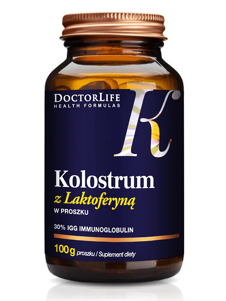Doctor Life Kolostrum z laktoferyną proszek, 100 g