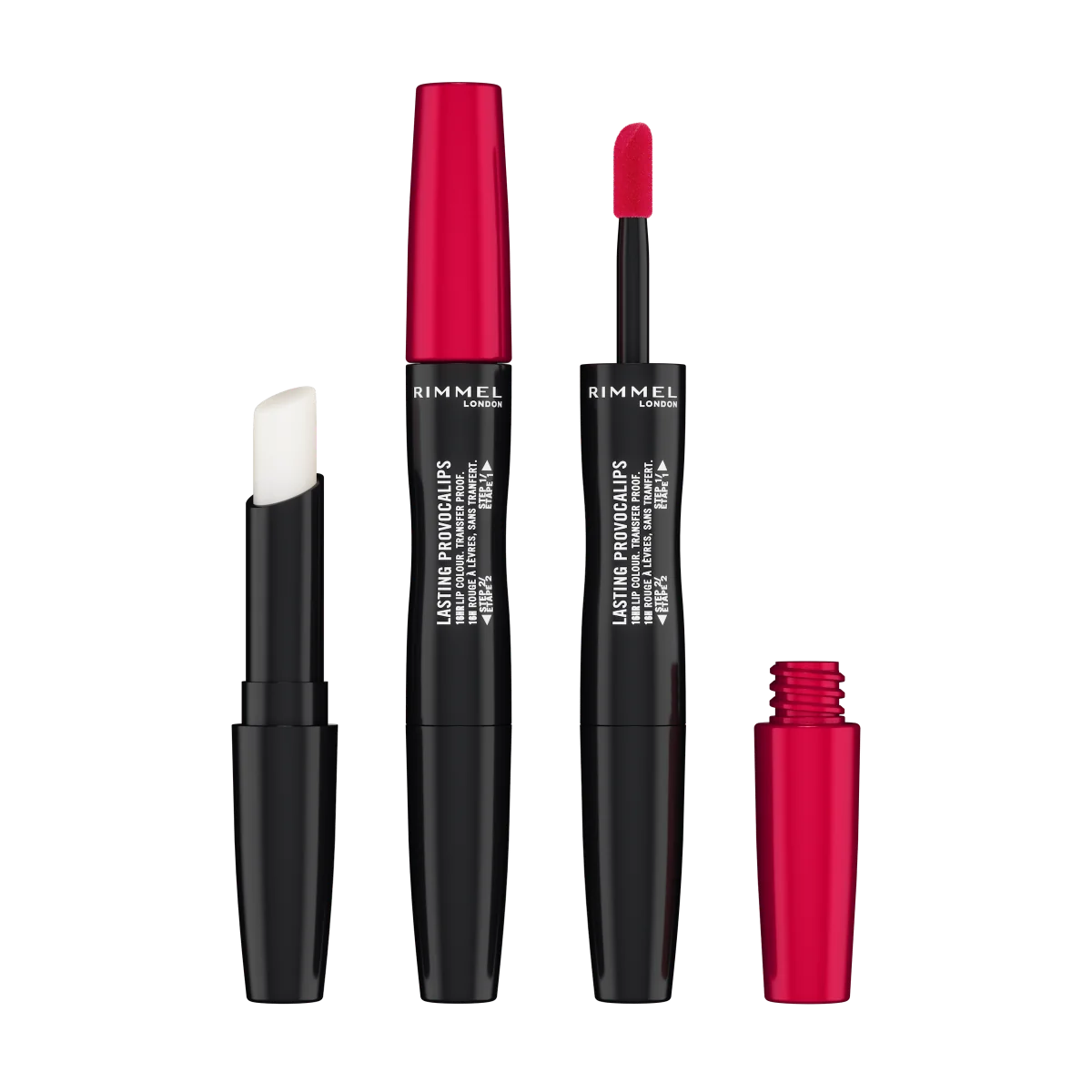 Rimmel Lasting Provocalips pomadka do ust w płynie 500 Kiss The Town Red, 6 ml