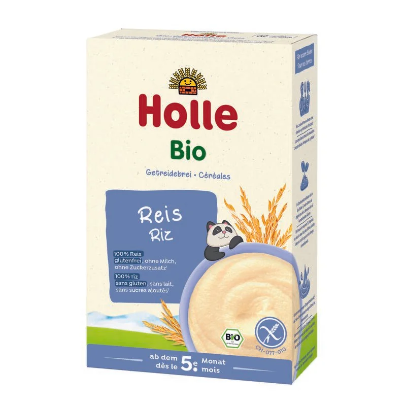 Holle BIO Demeter kaszka ryżowa pełnoziarnista bezmleczna, 250 g