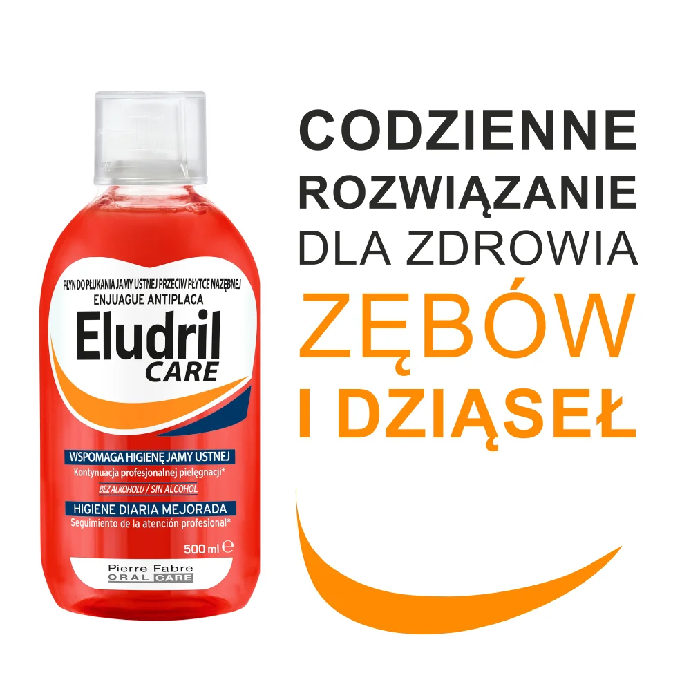 Eludril Care płyn do płukania jamy ustnej, 500 ml