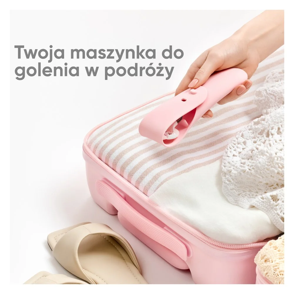 Gillette Venus Pro ComfortGlide Tropical damska maszynka do golenia + 1 wkład wymienny + etui podróżne