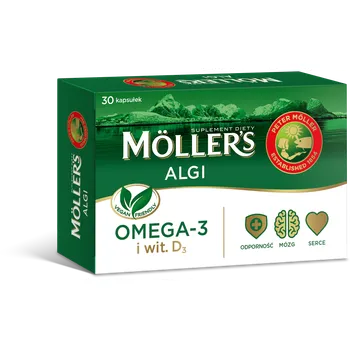 Moller's Algi, suplement diety, 30 kapsułek 