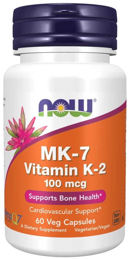 Now Foods Witamina K2 (MK-7) 100 µg 60 kapsułek