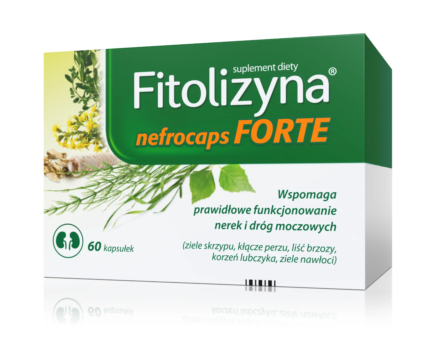 Fitolizyna Nefrocaps Forte 60 kapsułek