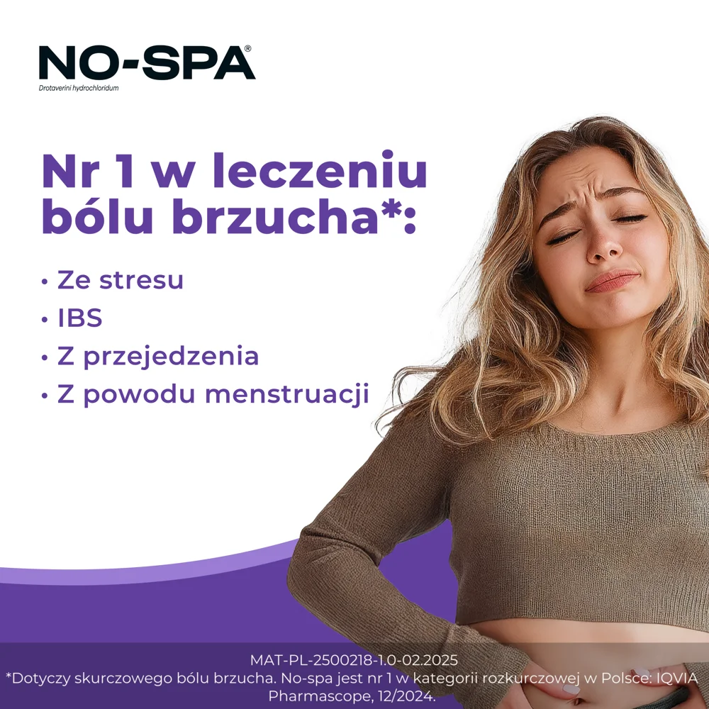 NO-SPA 40 mg, 24 tabletki