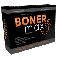 Boner Max, suplement diety, 15 tabletek