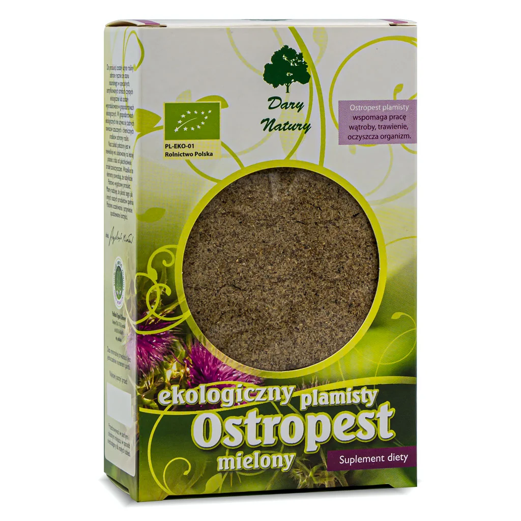 Dary Natury Ostropest Plamisty mielony, 100 g