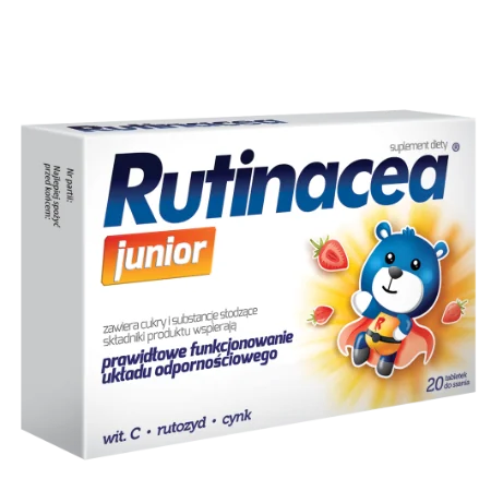 Rutinacea Junior Plus 20 tabletek do ssania