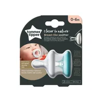 Tommee Tippee CTN smoczek uspokajający breast-like sooter 0-6 m, 2 sztuki