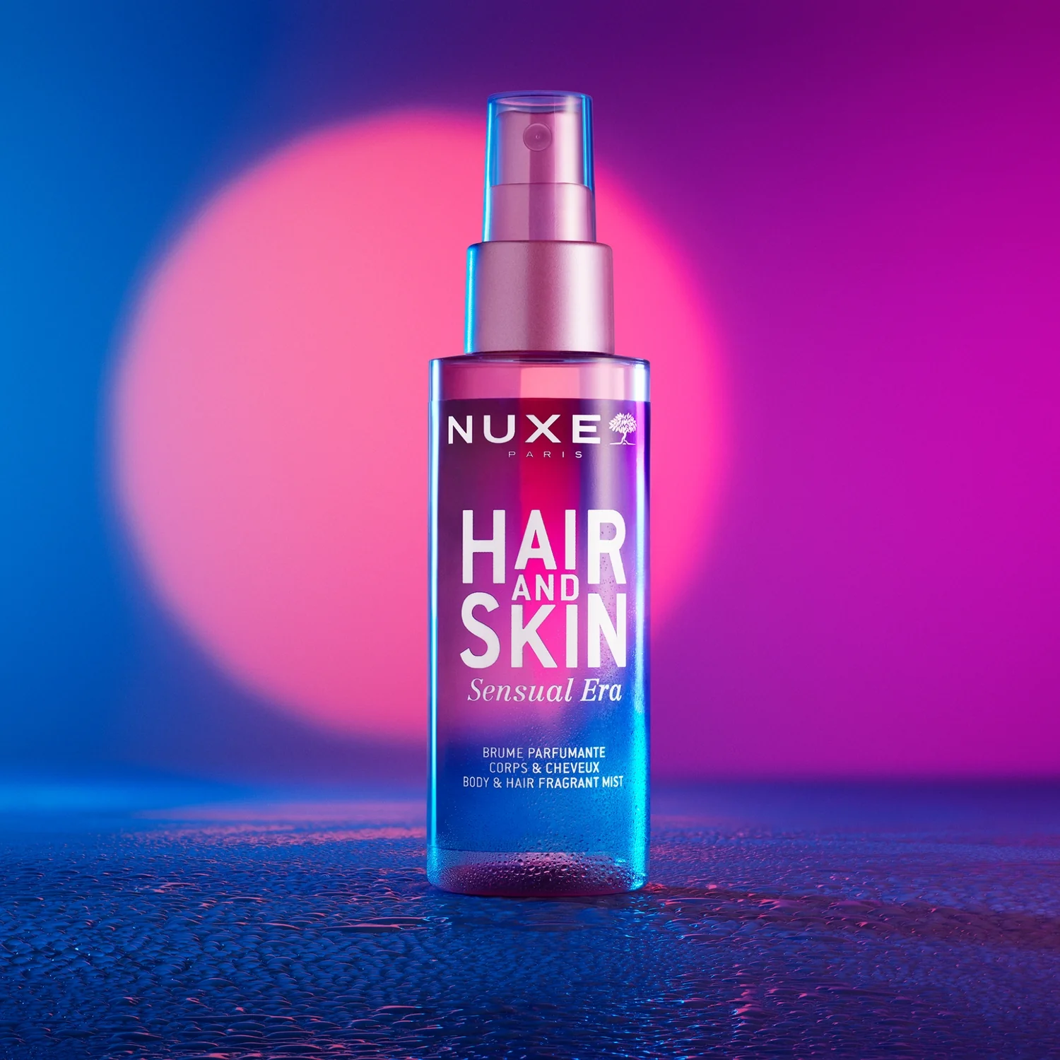 Nuxe Hair & Skin nawilżająca mgiełka do ciała i włosów Sensual Era, 100 ml