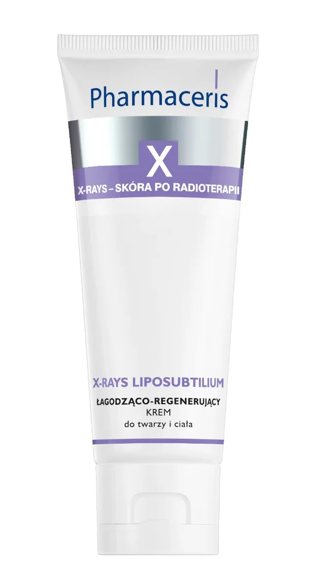 Pharmaceris X X-Rays Liposubtilium Łagodząco-Regenerujący Krem do twarzy i ciała, 75 ml 