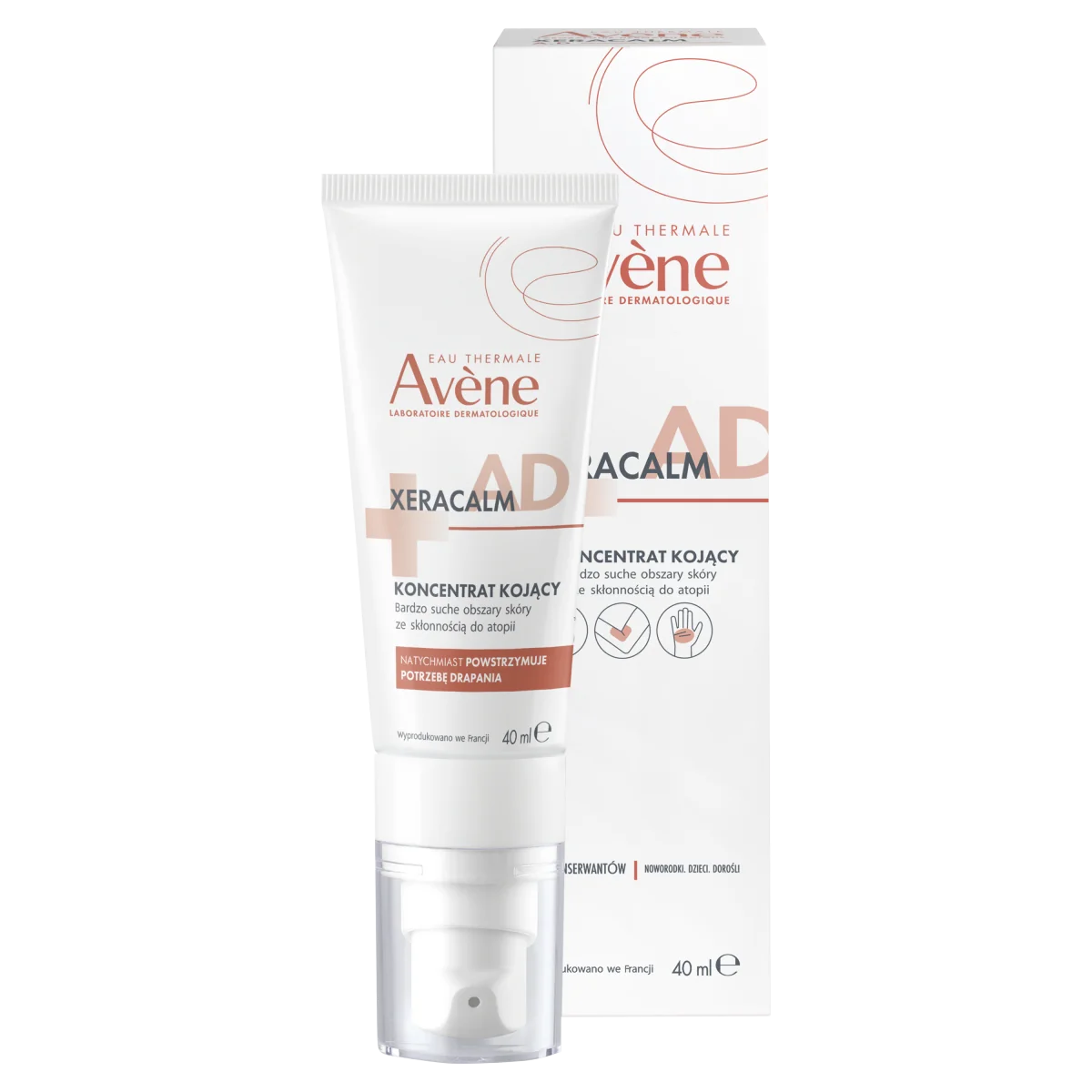 Avene XeraCalm A.D Koncentrat kojący, 40 ml