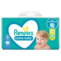 Pampers Active Baby, pieluchy, rozmiar 5, 11-16 kg, 110 sztuk