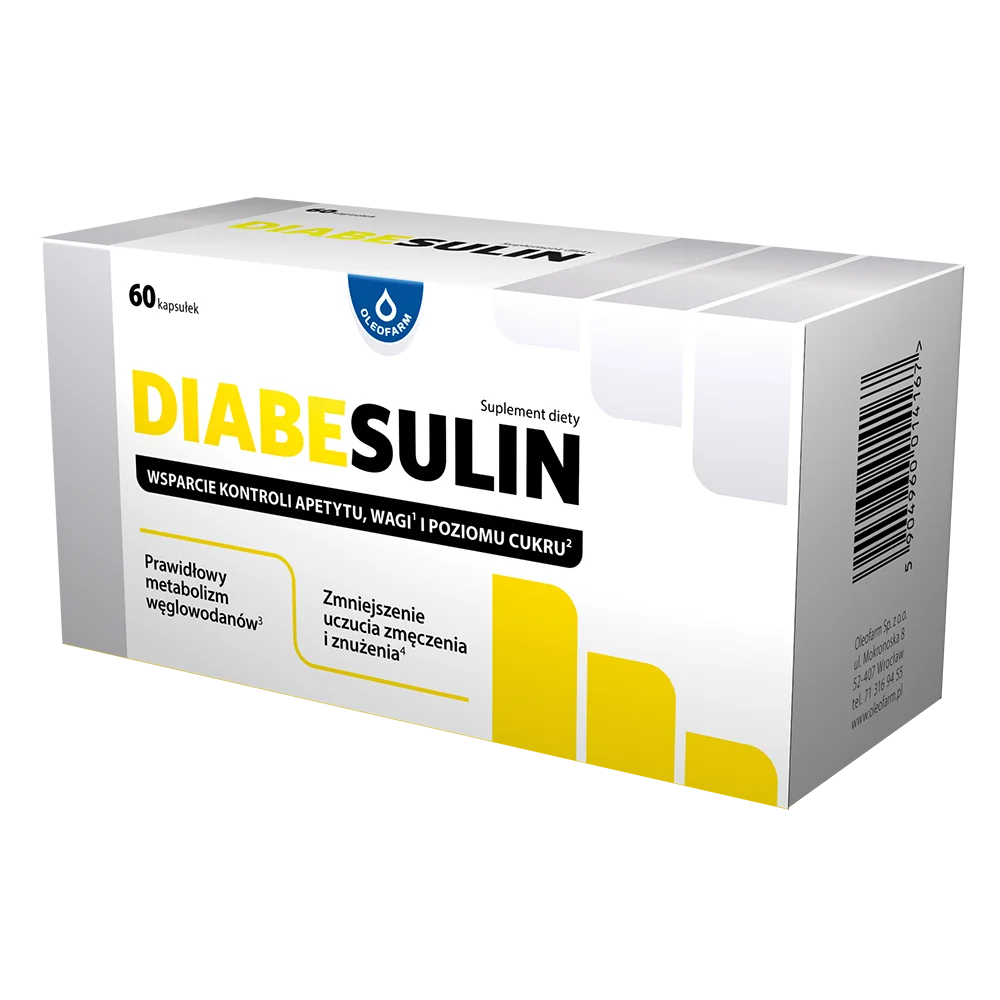 Oleofarm Diabesulin 60 kapsułek